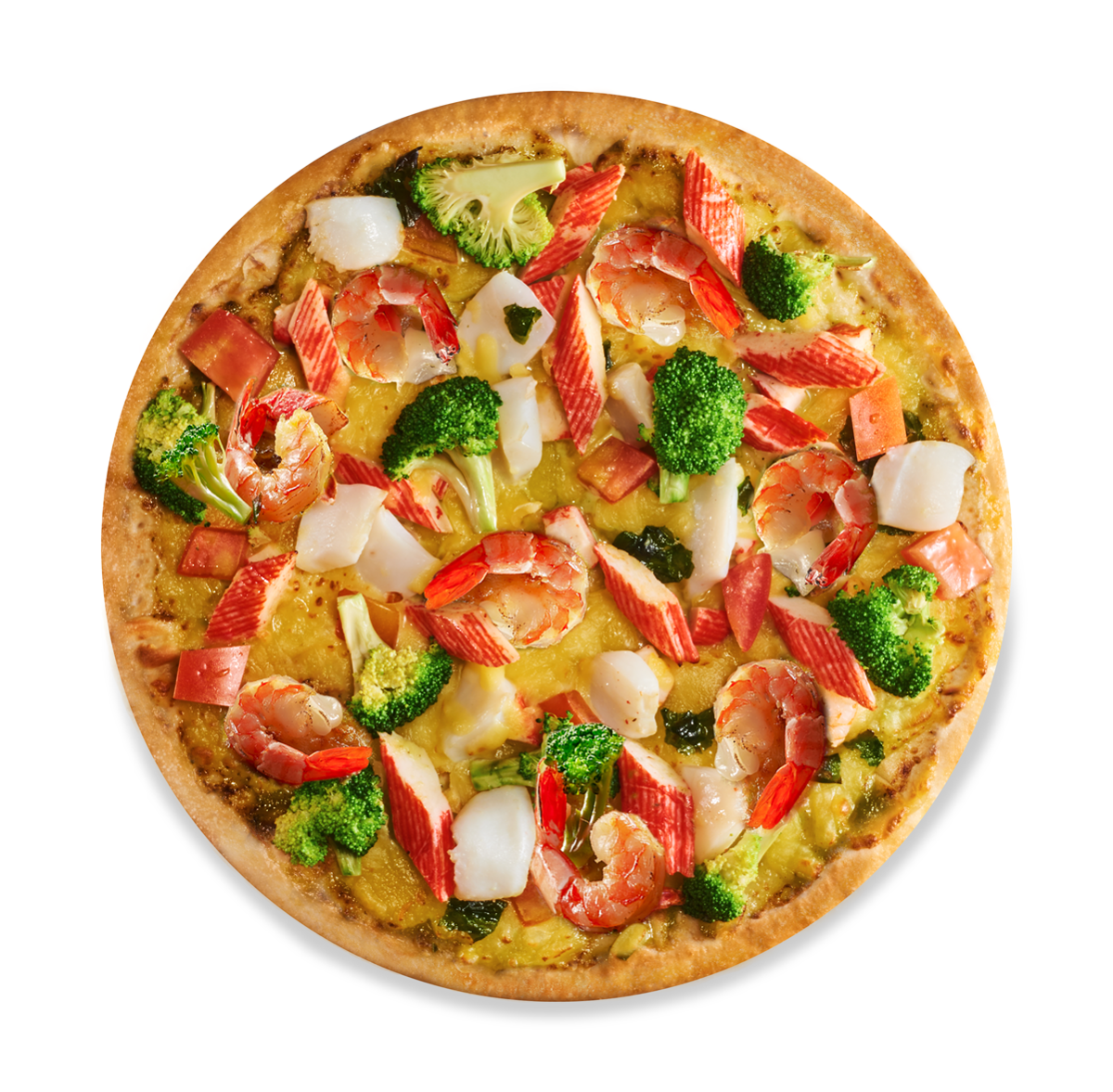 Pizza Hải Sản Pesto Xanh [+50.000đ]