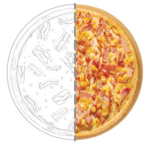 Pizza Thịt Nguôi Canada-NYC-Size L